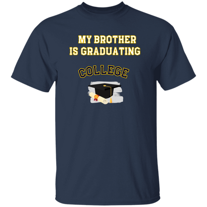 brother graduating college Youth 100% Cotton T-Shirt