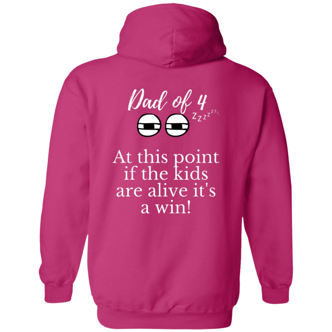 dad of 4 Hoodie