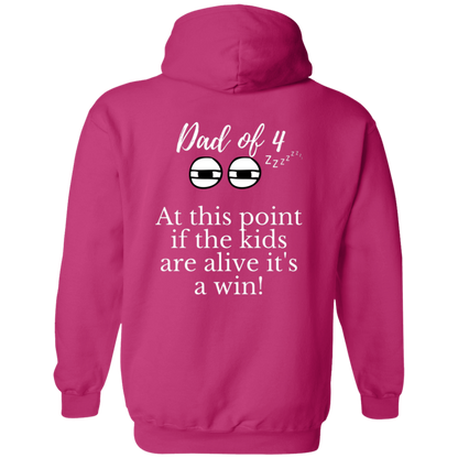 dad of 4 Hoodie