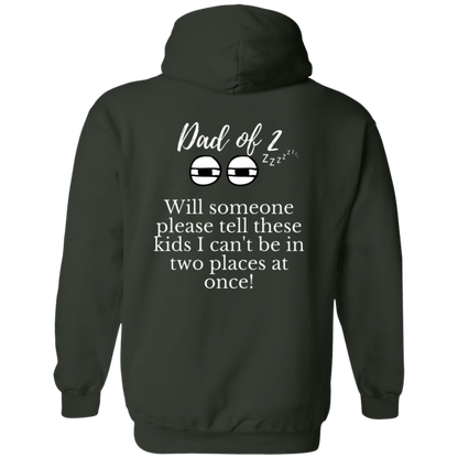Dad of 2 Hoodie