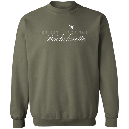 Bachelorette jet set black G180 Crewneck Pullover Sweatshirt