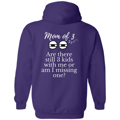 mom of 3 Hoodie