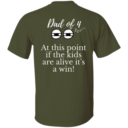 dad of 4 T-Shirt