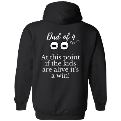 dad of 4 Hoodie