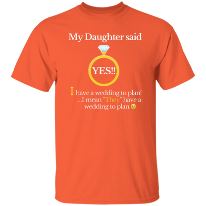 yes daughter mom black T-Shirt