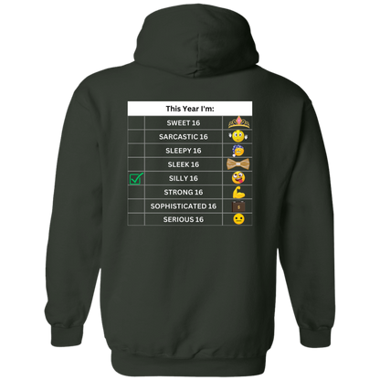 Sixteen Chart Silly Hoodie