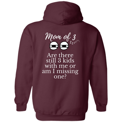 mom of 3 Hoodie