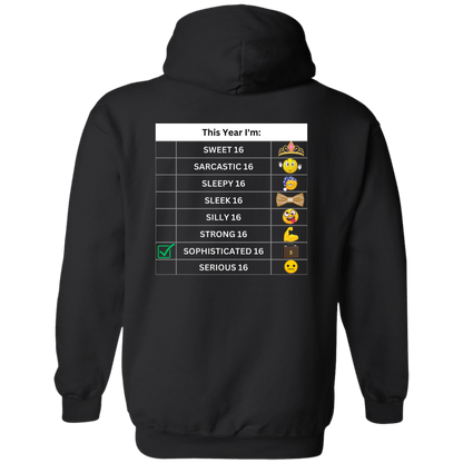 Sixteen Chart Sophisticated Hoodie