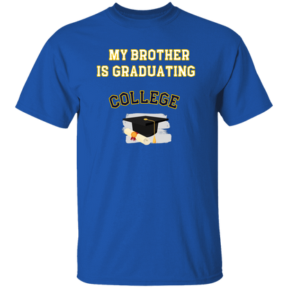 brother graduating college Youth 100% Cotton T-Shirt
