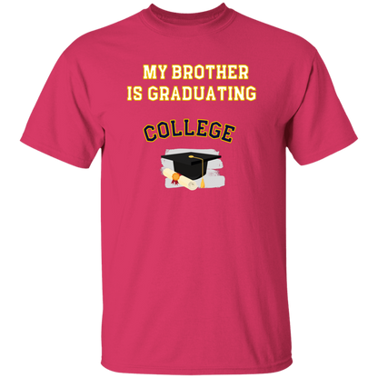 brother graduating college Youth 100% Cotton T-Shirt