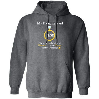 yes daughter dad black Hoodie
