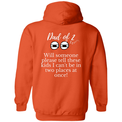 Dad of 2 Hoodie