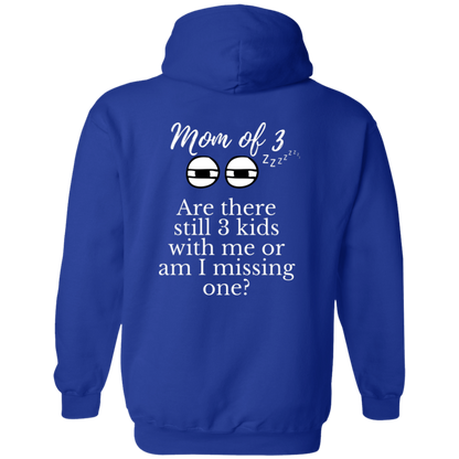 mom of 3 Hoodie