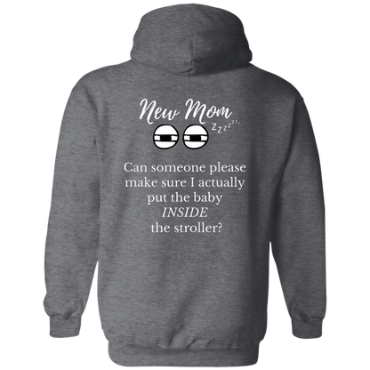 new mom baby in stroller Hoodie