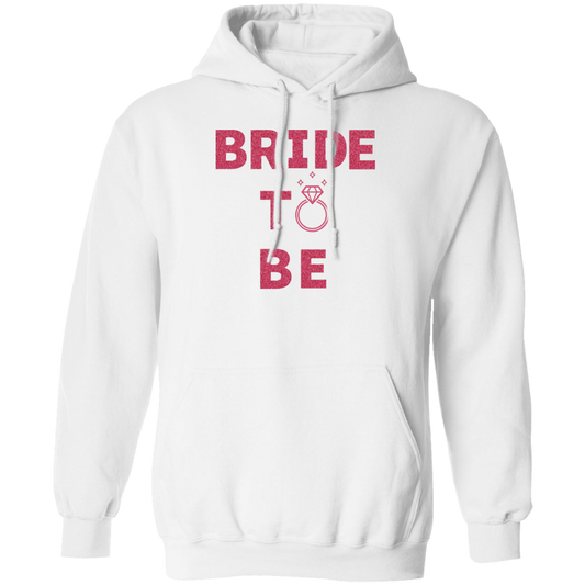 bride to be pink glitter Hoodie