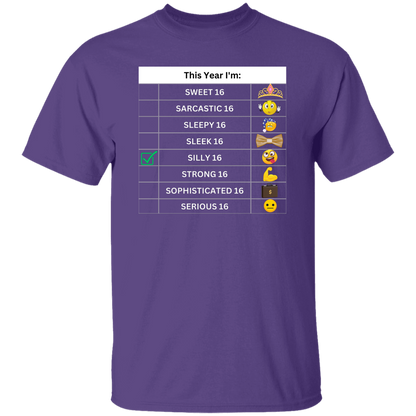 Sixteen Chart Silly T-Shirt