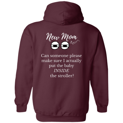 new mom baby in stroller Hoodie