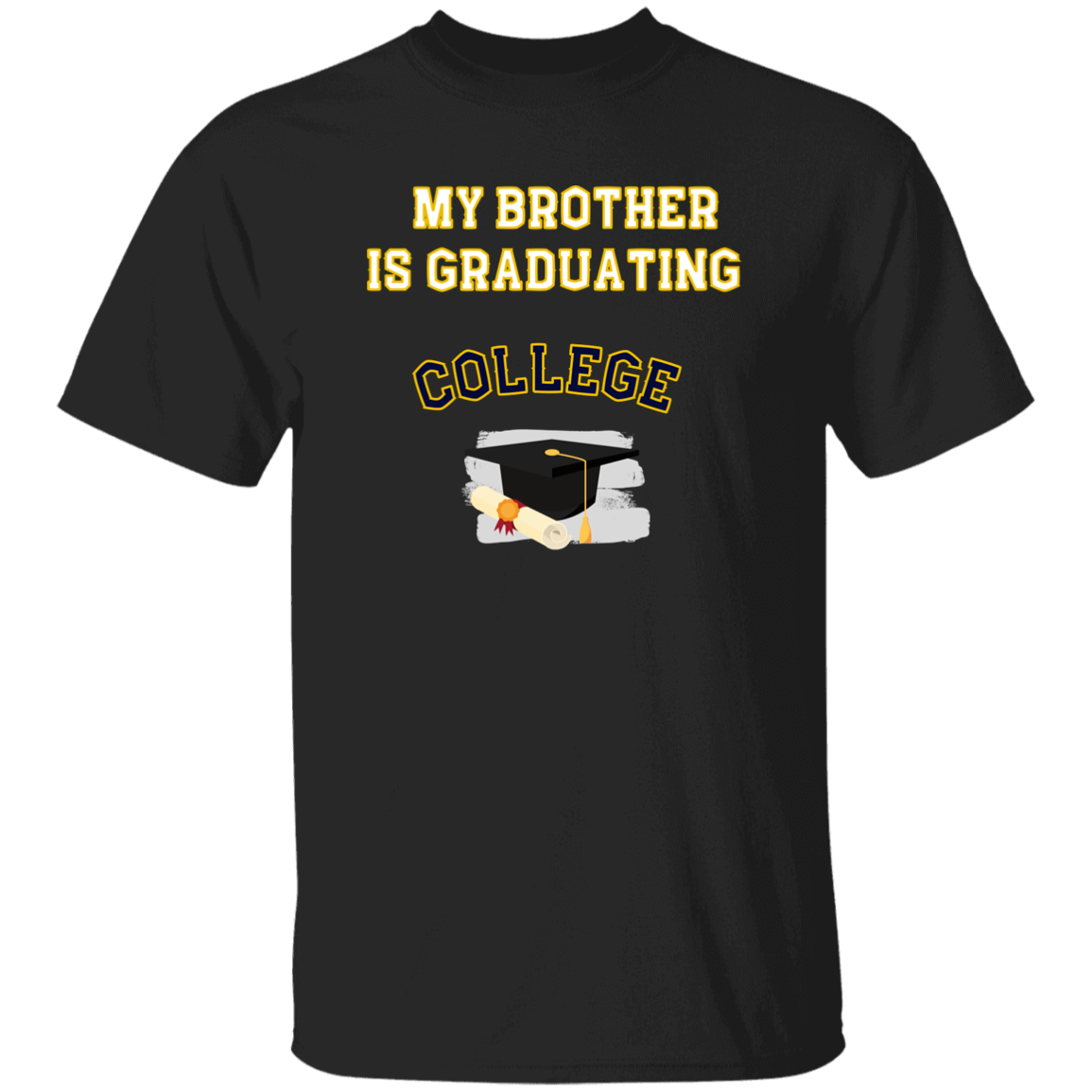 youth my brother is graduating college tshirt