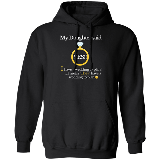 yes daughter mom black Hoodie