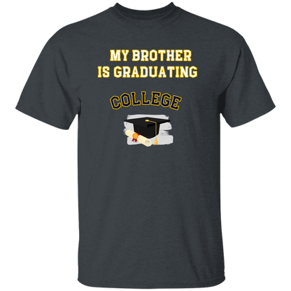 brother graduating college Youth 100% Cotton T-Shirt