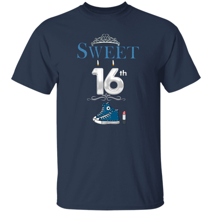 Sweet 16 Blue Sneakers T-Shirt