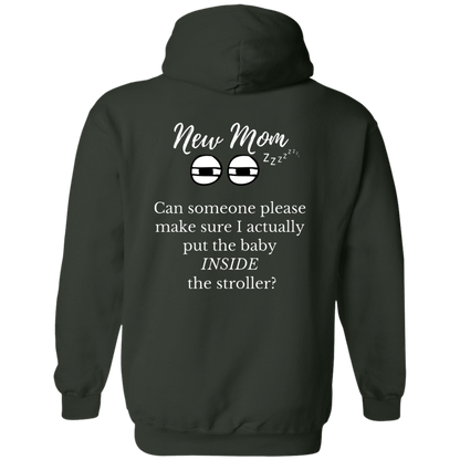 new mom baby in stroller Hoodie