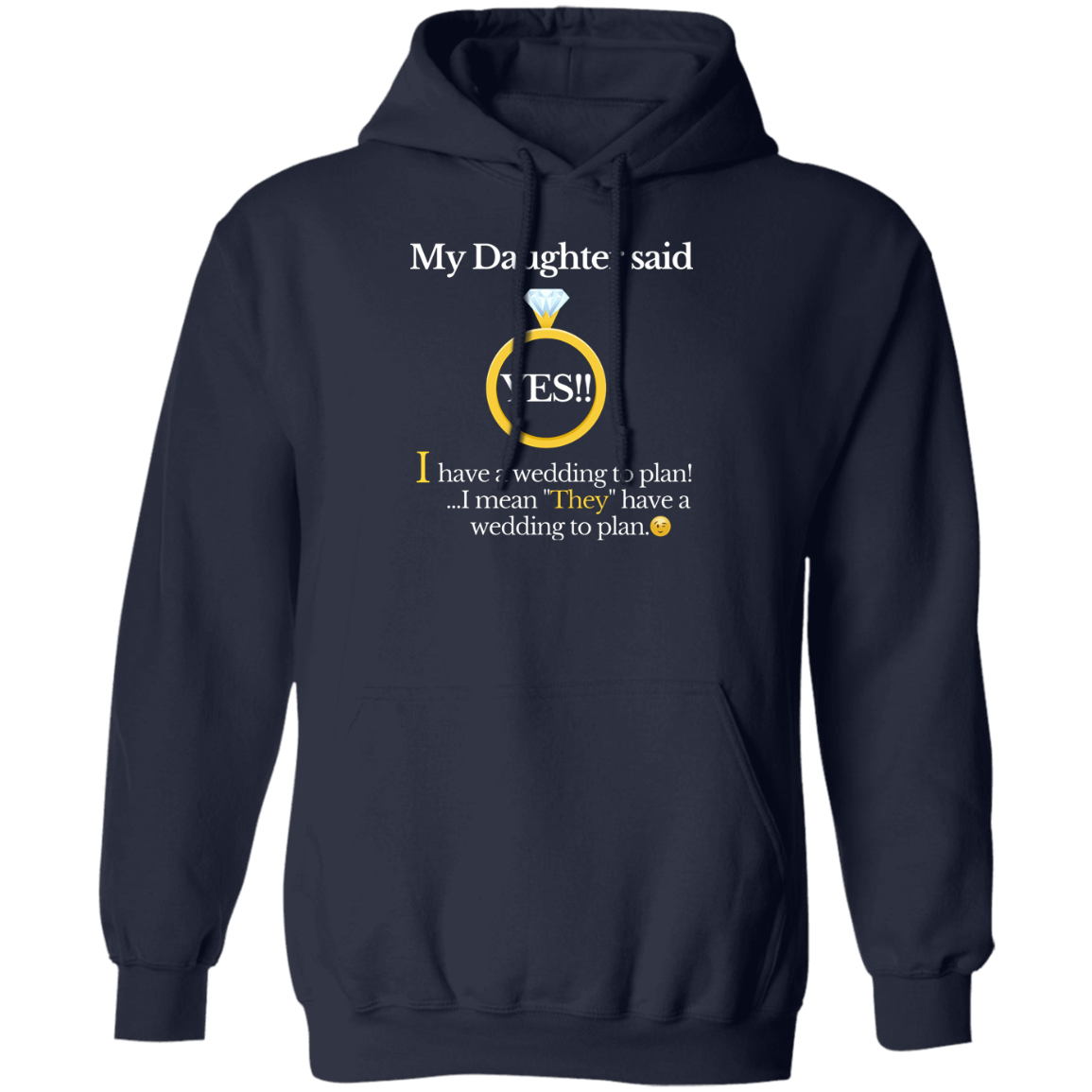 yes daughter mom black Hoodie