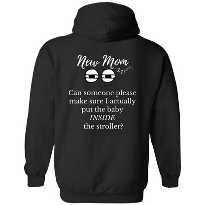 new mom baby in stroller Hoodie