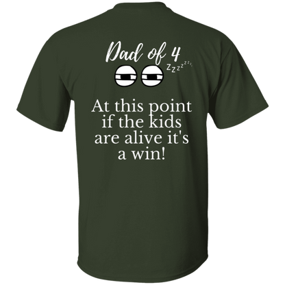 dad of 4 T-Shirt
