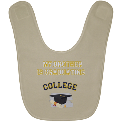 brother graduating college Baby Bib