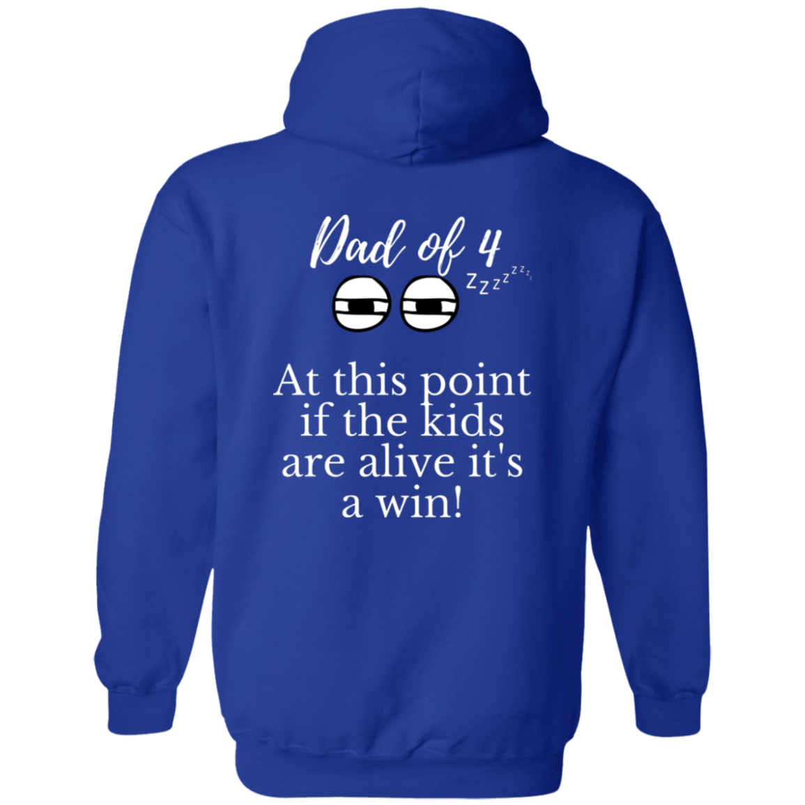 dad of 4 Hoodie