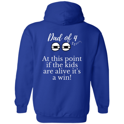 dad of 4 Hoodie