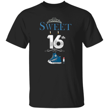 Sweet 16 Blue Sneakers T-Shirt