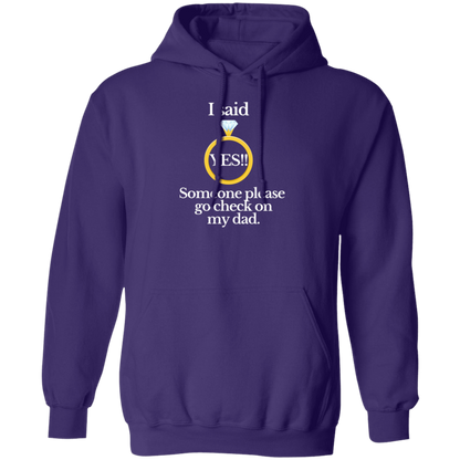 Yes check on dad black Hoodie