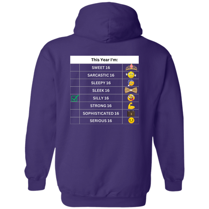 Sixteen Chart Silly Hoodie