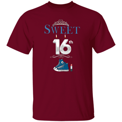 Sweet 16 Blue Sneakers T-Shirt