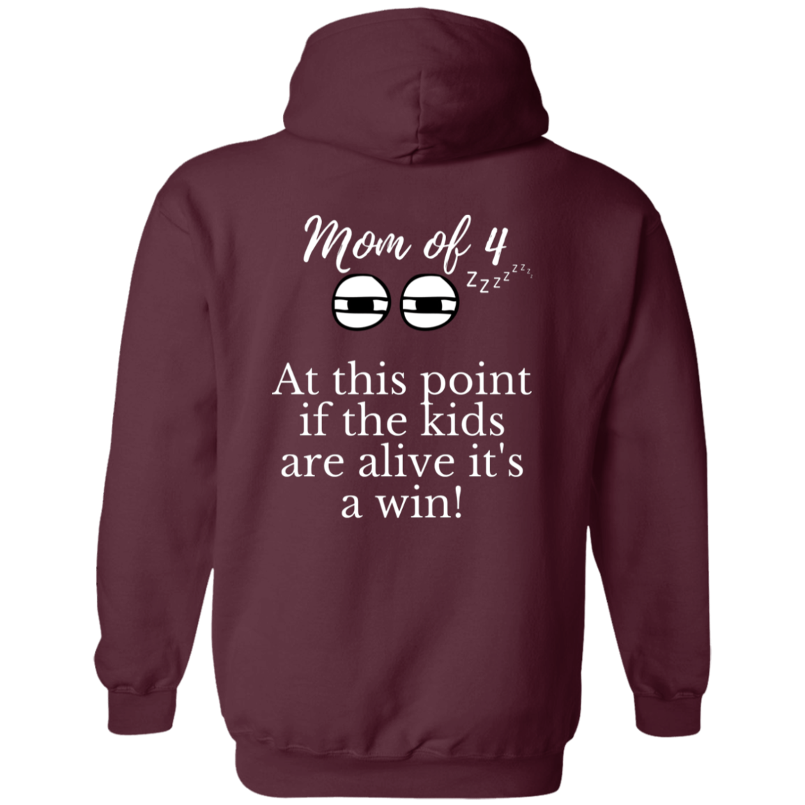 mom of 4 Hoodie