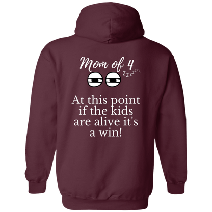 mom of 4 Hoodie