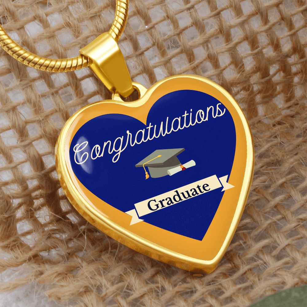 heart pendant luxury necklace graduation gift