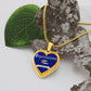 Heart Pendant Luxury Necklace Graduation Gift