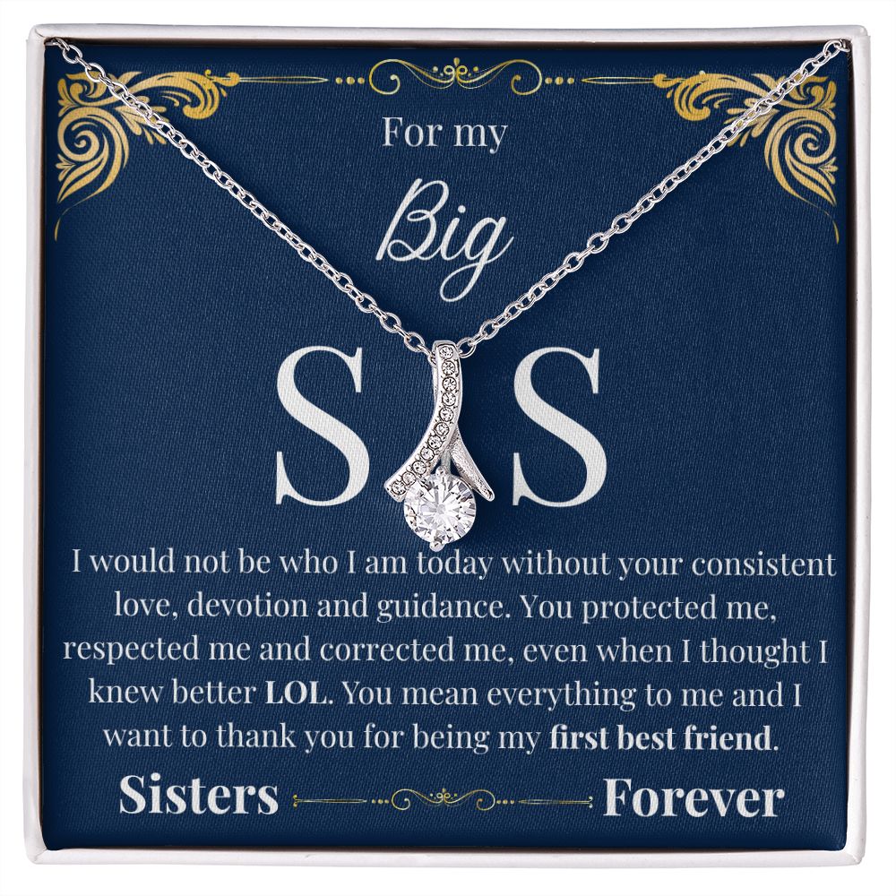 Alluring Beauty Necklace gift for Big Sis