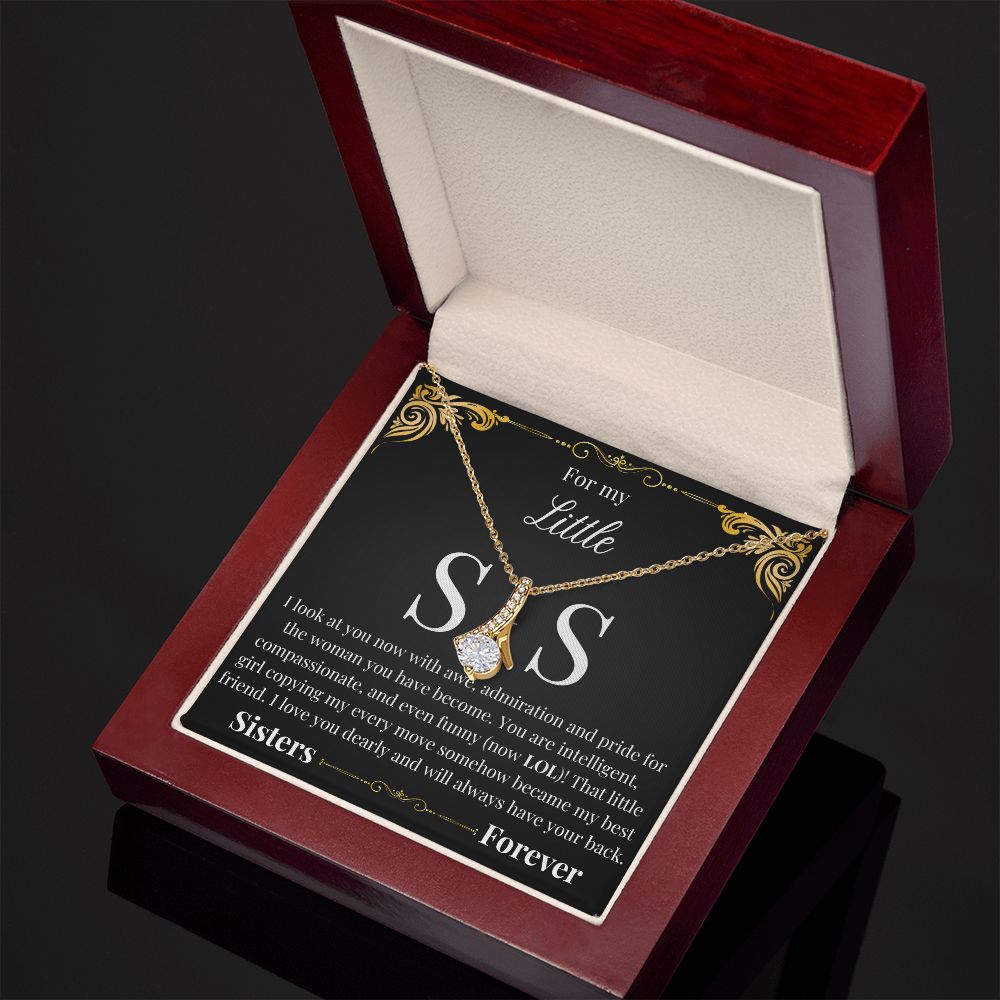 alluring beauty necklace little sis gift with luxury box