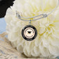 circle pendant luxury bangle graduation gift